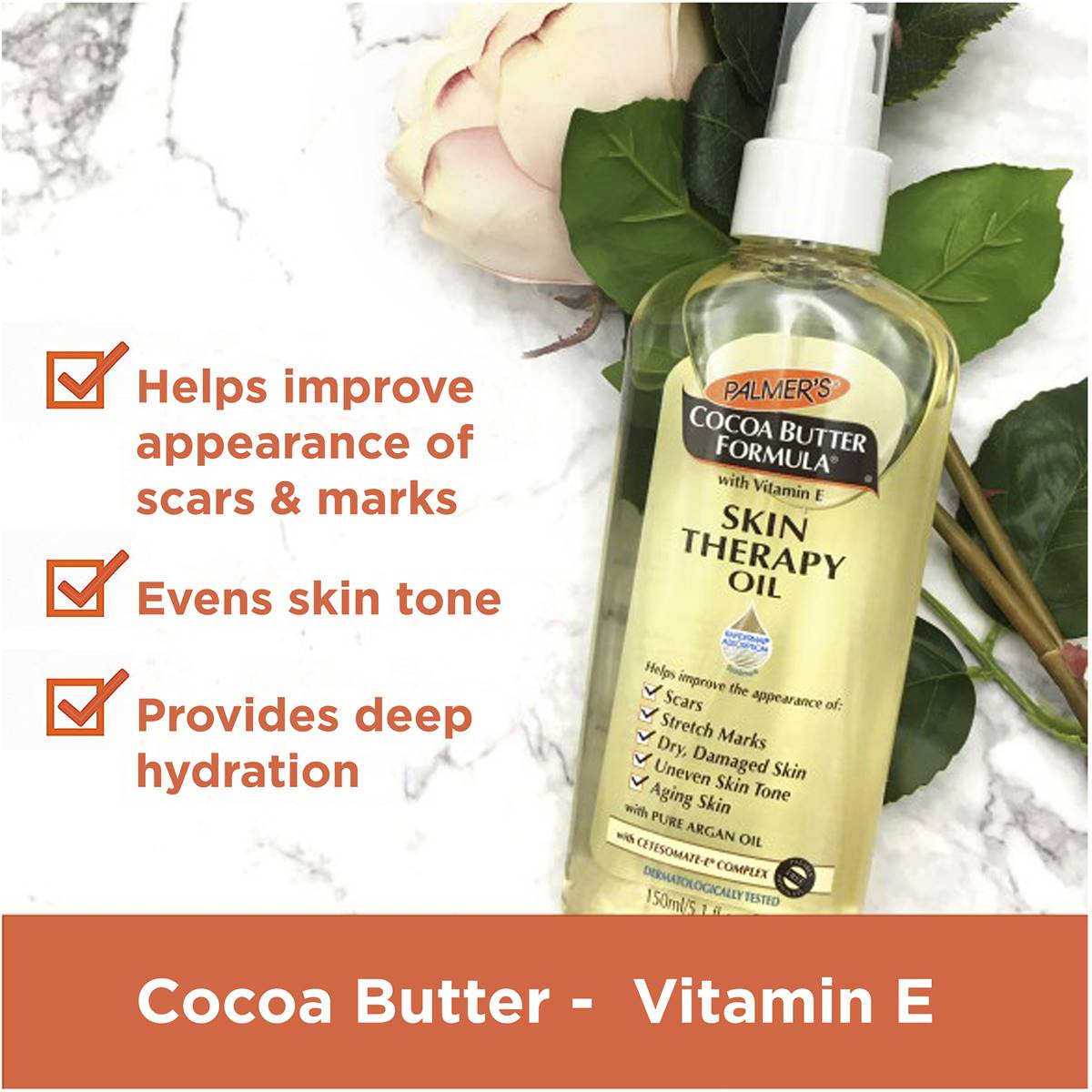Palmer's Cocoa Butter Formula Skin Therapy Oil  Vitamin E 60ml