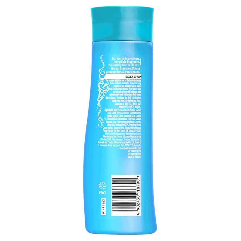 Dầu gội cho tóc khô Herbal Essences Hello Hydration Shampoo 300ml | Sản phẩm chính hãng Úc