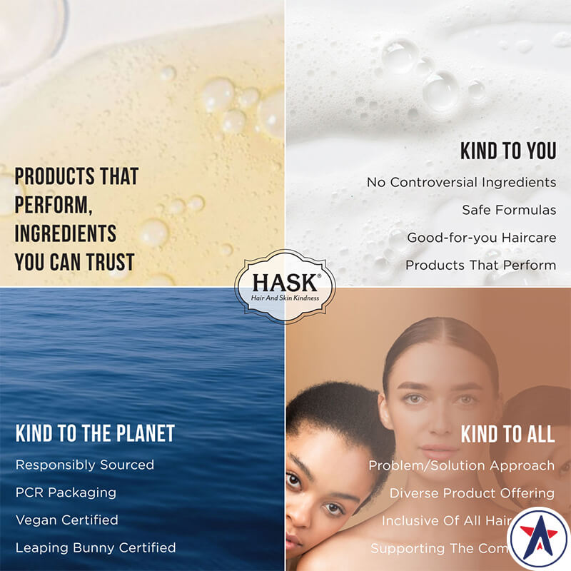 Dầu gội làm dầy tóc Hask Biotin Boost Thickening Shampoo 355ml