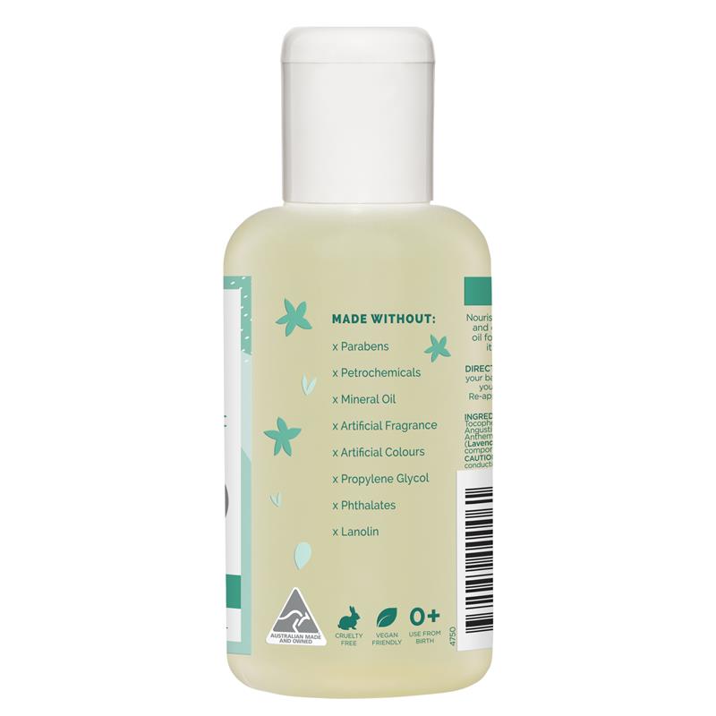 Dầu massage thư giãn cho bé Gaia Natural Baby Massage Oil 125ml | Mua sắm hàng Úc tại Ausmart