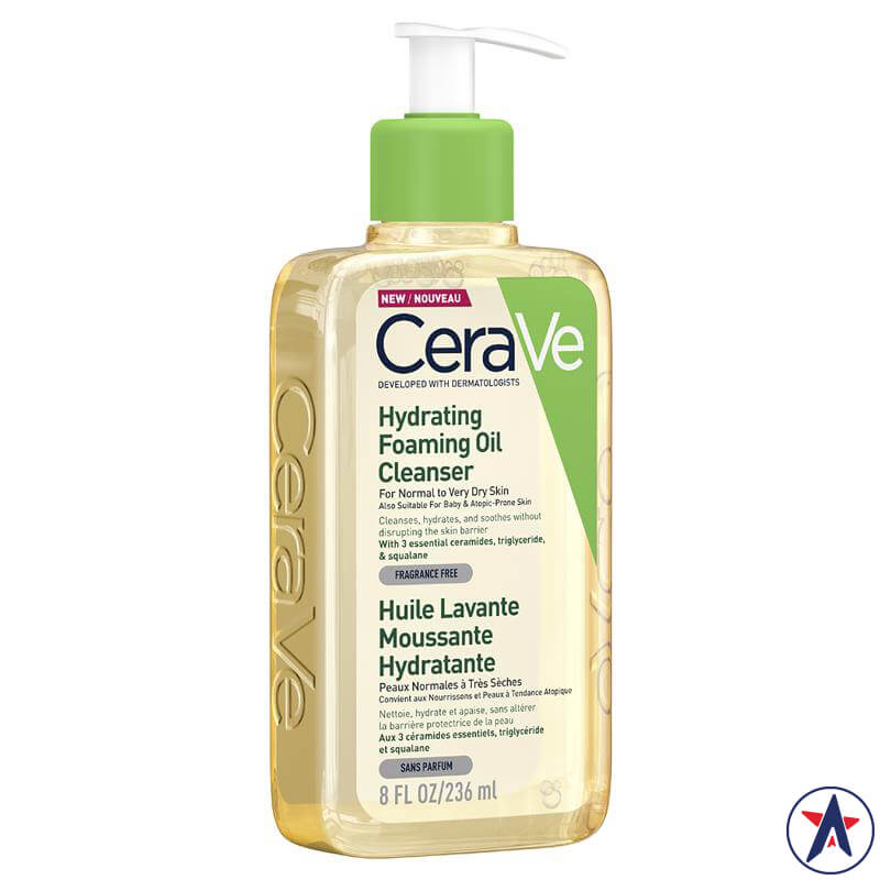 Dầu tẩy trang CeraVe Hydrating Foaming Oil Cleanser 236ml