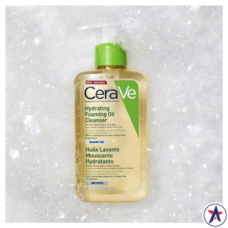 Dầu tẩy trang CeraVe Hydrating Foaming Oil Cleanser 236ml