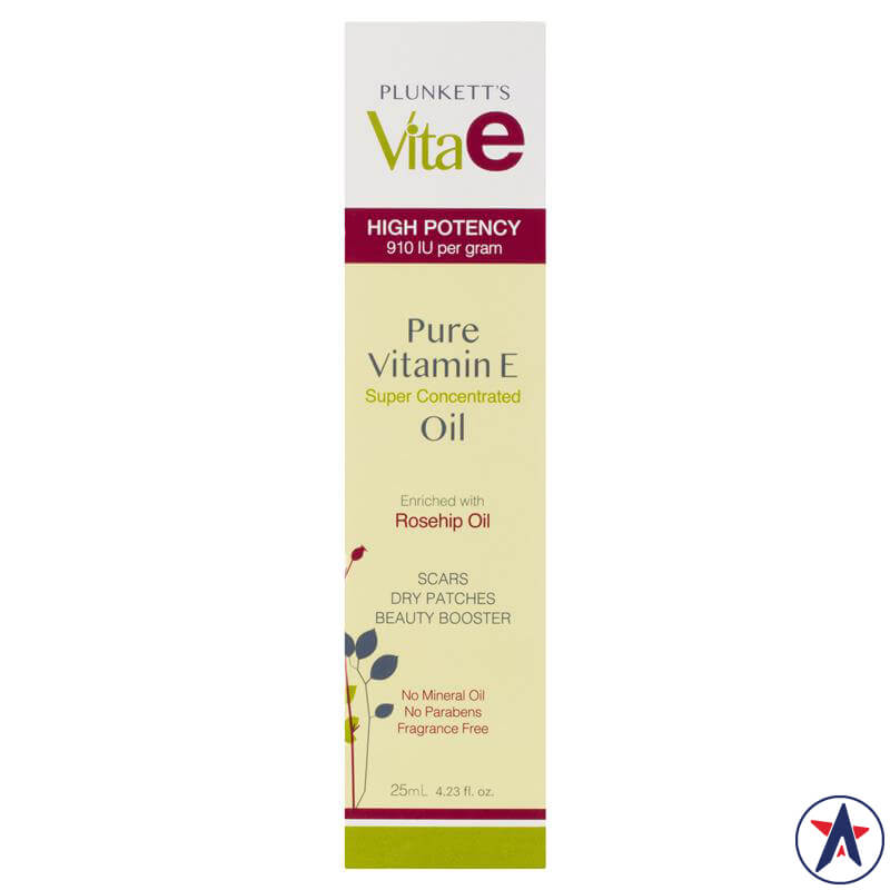 Dầu Vitamin E dưỡng ẩm Plunkett's Vita E Pure Vitamin E Oil 25ml