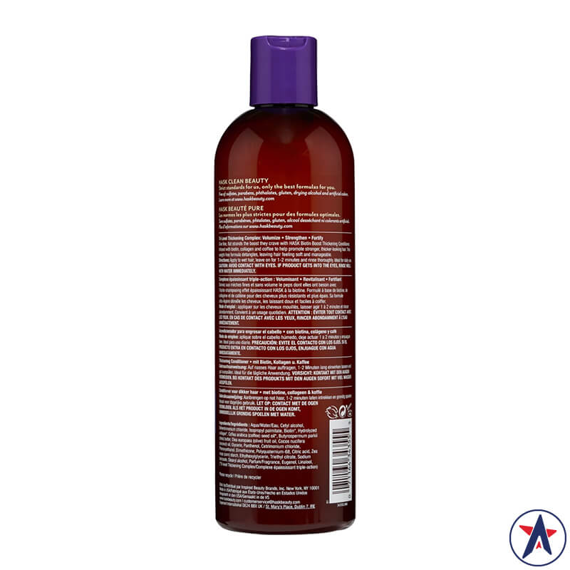 Dầu xả làm dầy tóc Hask Biotin Boost Thickening Conditioner 355ml