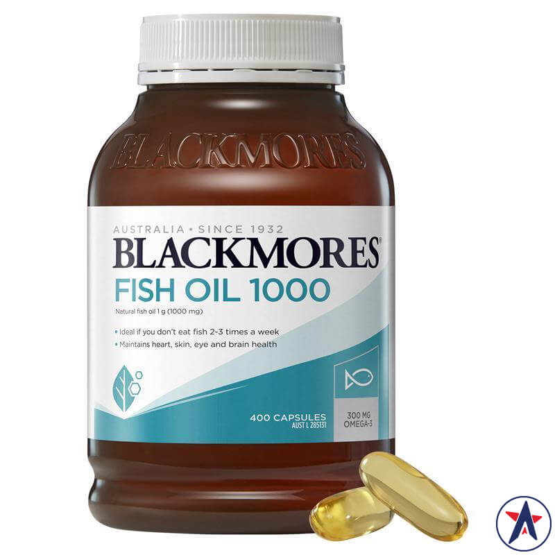 Dầu cá Blackmores Omega 3 Fish Oil 1000mg