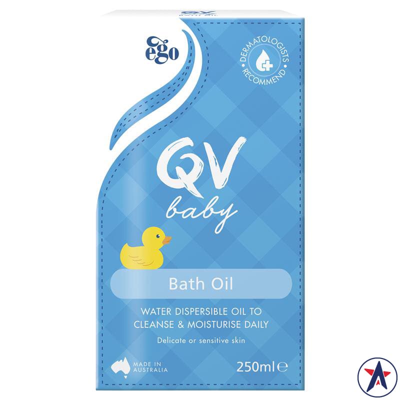 Dầu tắm cho bé QV Baby Bath Oil & Shower