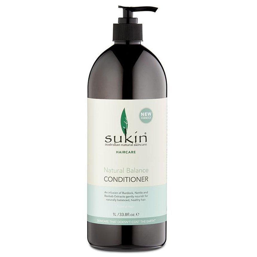 Dầu xả suôn mượt tóc Sukin Natural Balance Conditioner 1 lít | Hàng xách tay Úc