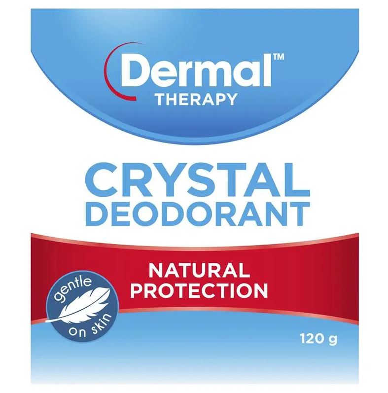 Lăn khử mùi đá khoáng Dermal Therapy Crystal Deodorant Stick 120g