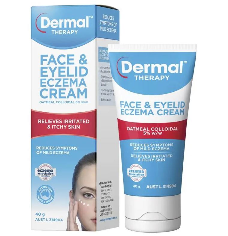 Kem giảm chàm da mặt & mí mắt Dermal Therapy Face & Eyelid Eczema Cream 40g