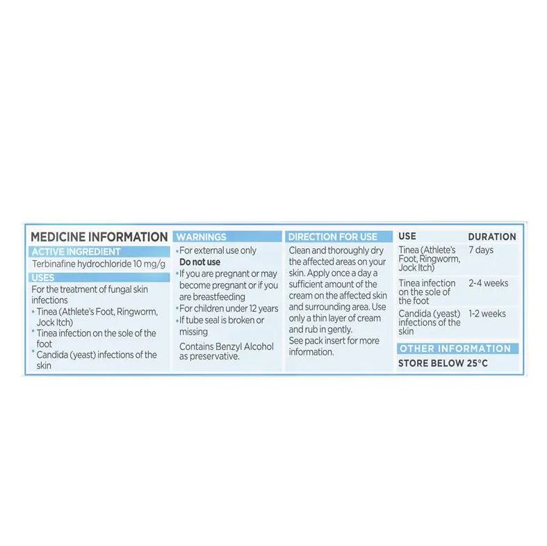 Kem trị nấm da Dermal Therapy Fungistop 3 In 1 Antifungal Cream 15g