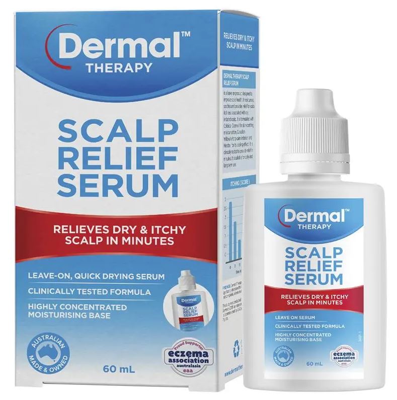 Serum đặc trị ngứa da đầu Dermal Therapy Scalp Relief Serum 60ml