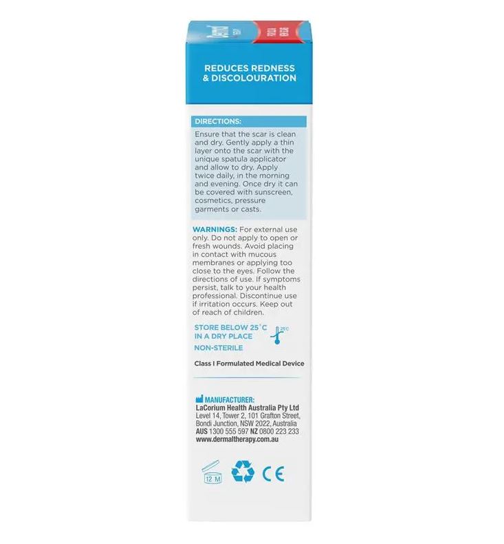 Gel mờ sẹo Dermal Therapy Scar Treatment Silicone+ 10g