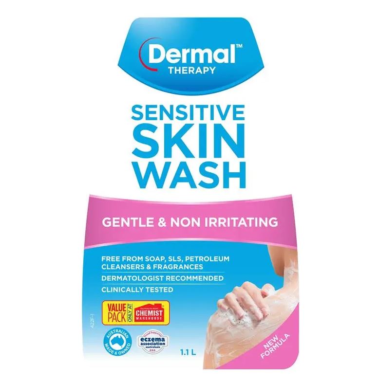 Sữa tắm dịu nhẹ cho da nhảy cảm Dermal Therapy Sensitive Skin Wash