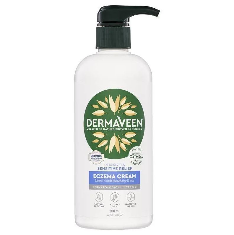 Kem bôi trị chàm DermaVeen Sensitive Relief Eczema Cream