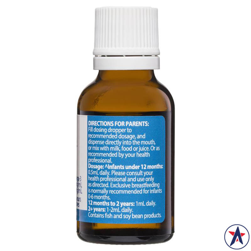 DHA Nature's Way Kids Smart DHA Drops Úc 20ml