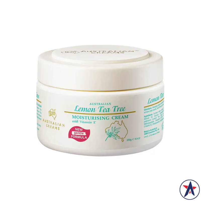 Dưỡng ẩm G&M Australian Lemon Tea Tree Moisturising Cream with Vitamin E