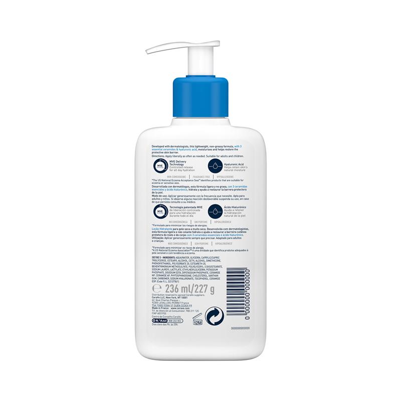 Dưỡng ẩm CeraVe Daily Moisturising Lotion 236ml | Thương hiệu Úc chính hãng