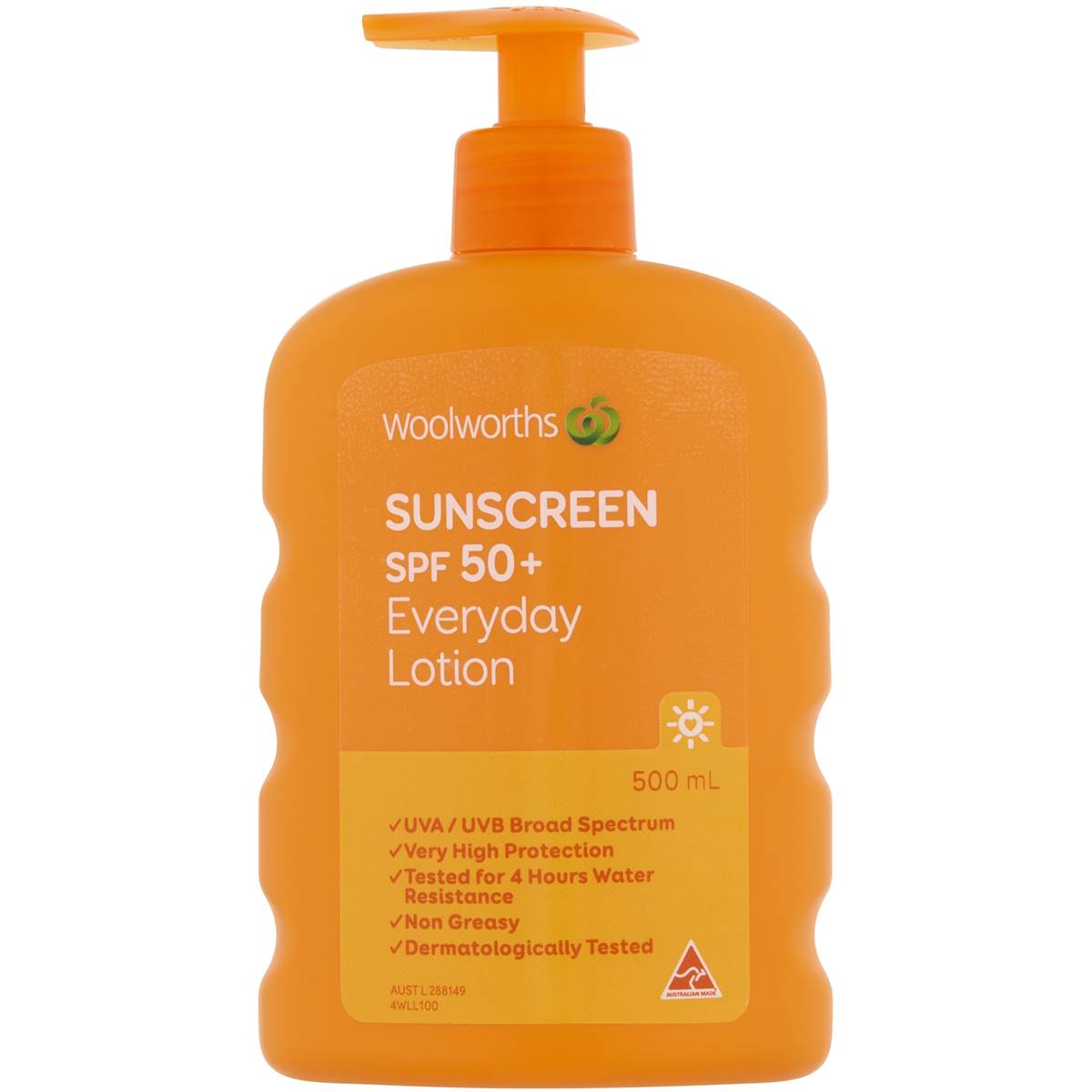 Kem chống nắng Woolworths Sunscreen Everyday Lotion SPF 50+