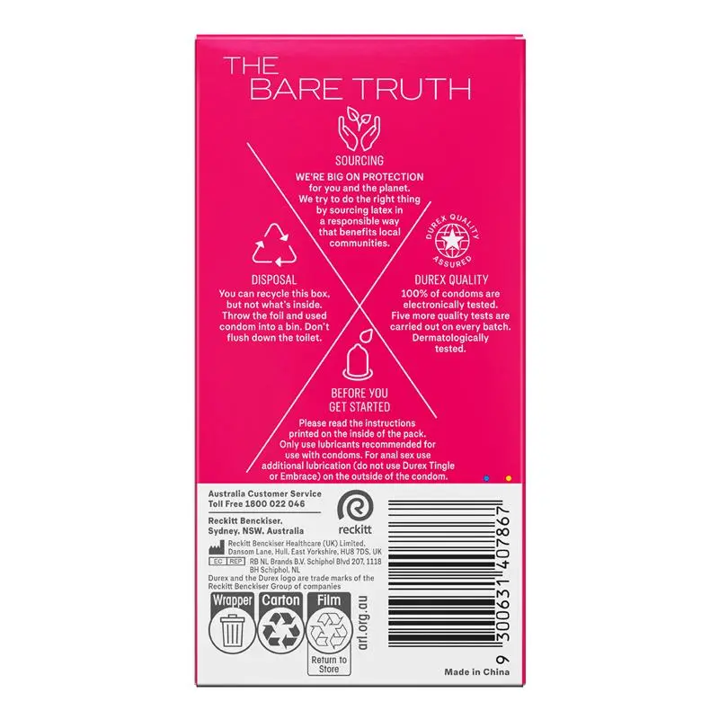 Durex Pleasure Me Condoms