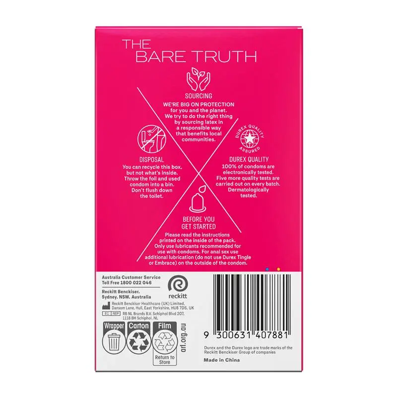 Durex Pleasure Me Condoms