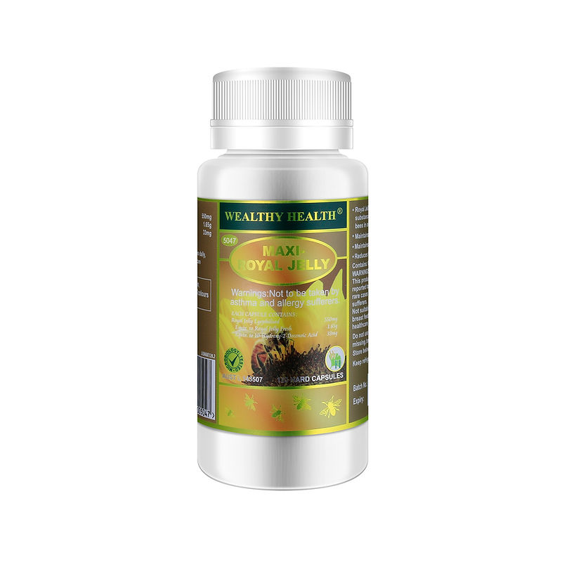 Viên uống sữa ong chúa Wealthy Health Maxi Royal Jelly 1650mg 120 viên