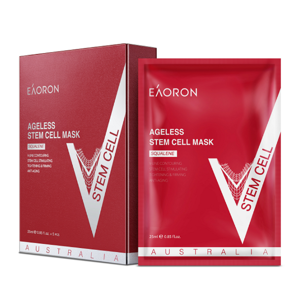 Mặt nạ tế bào gốc Eaoron Ageless Stem Cell Mask của Úc bộ 5 miếng | Sản phẩm chất lượng Úc