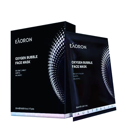 Mặt nạ thải độc da Eaoron Oxygen Bubble Face Mask 25ml x 7 miếng | Mua hàng Úc tại Ausmart
