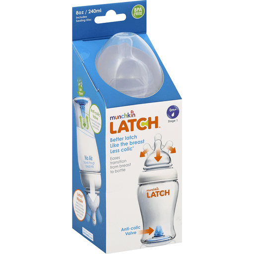 Bình sữa cho trẻ sơ sinh Munchkin Latch Bottle | Mua sắm hàng Úc tại Ausmart