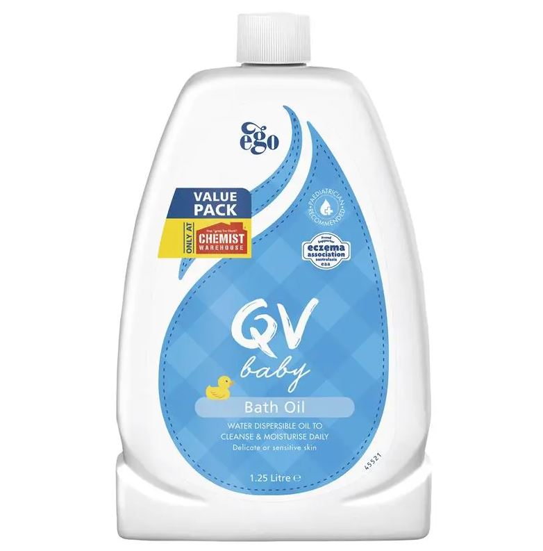 Dầu tắm cho bé QV Baby Bath Oil & Shower