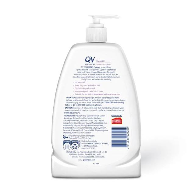 Sữa rửa mặt Ego QV Ceramides Cleanser
