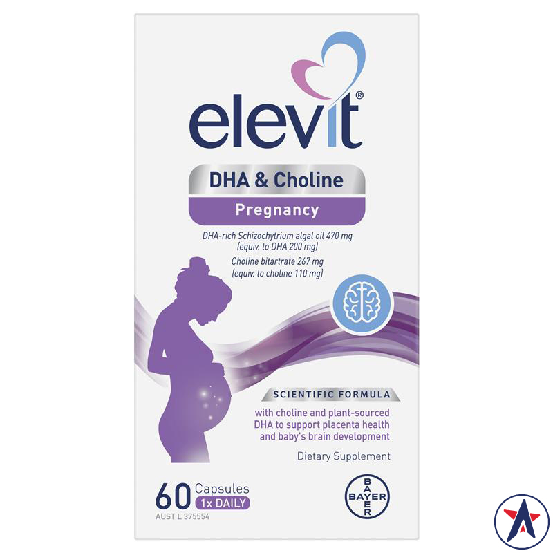 Elevit bầu DHA & Choline Pregnancy 60 viên