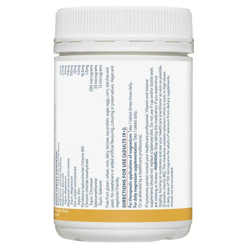 Viên uống bổ sung Magie hỗ trợ cơ bắp Ethical Nutrients Mega Magnesium Glycinate 5-in-1