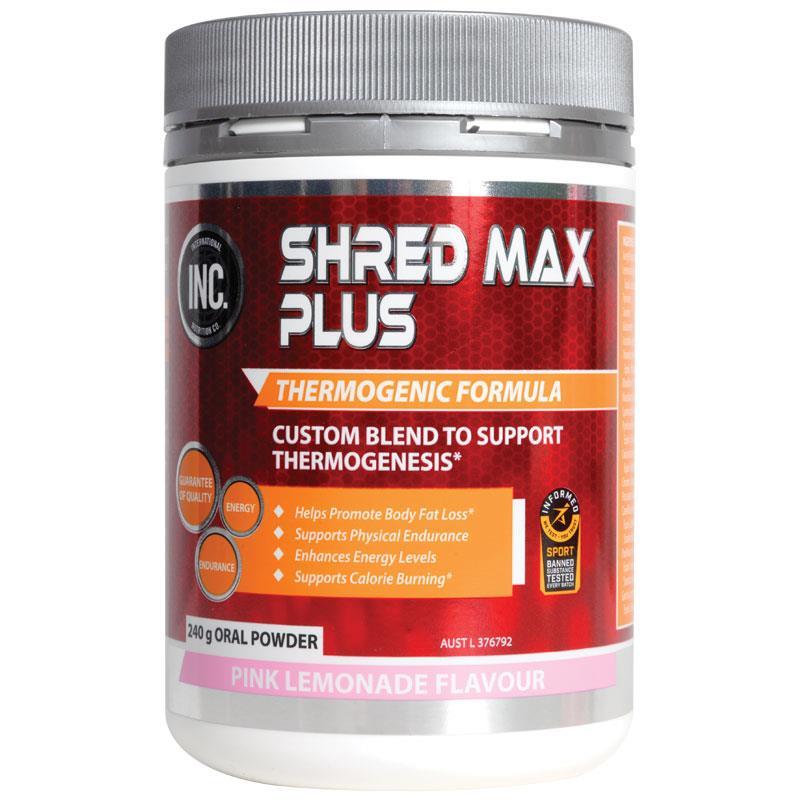 Bột đạm hỗ trợ đốt mỡ INC. Shred Max Plus