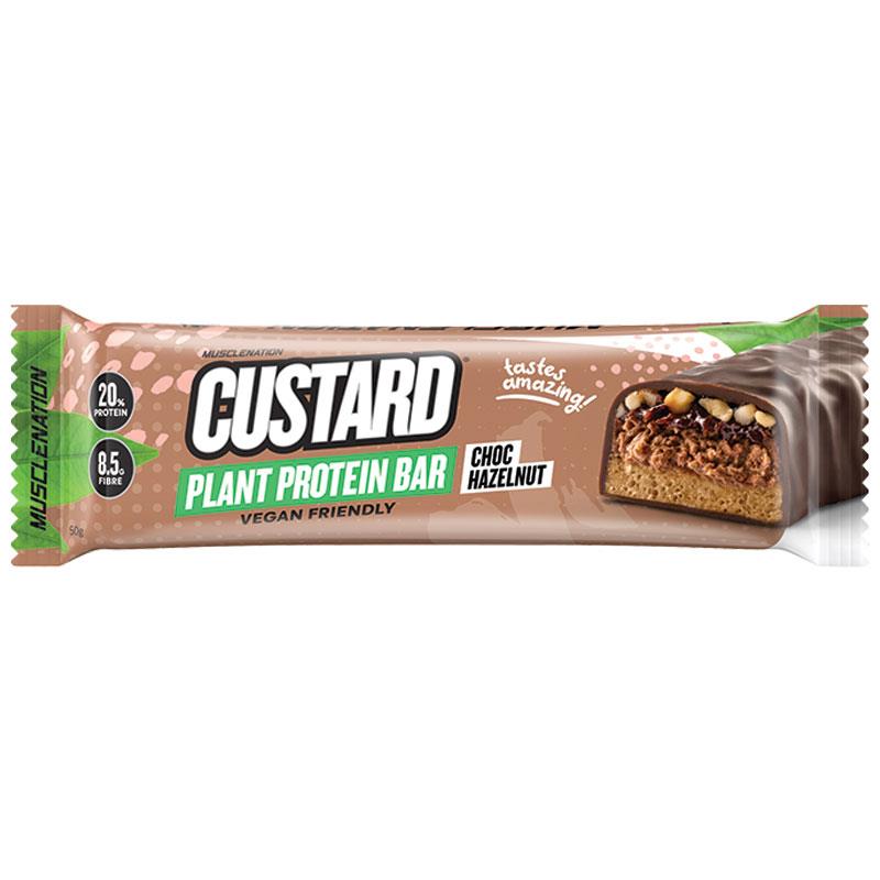 Thanh protein thực vật Muscle Nation Plant Protein Custard Plant Bar