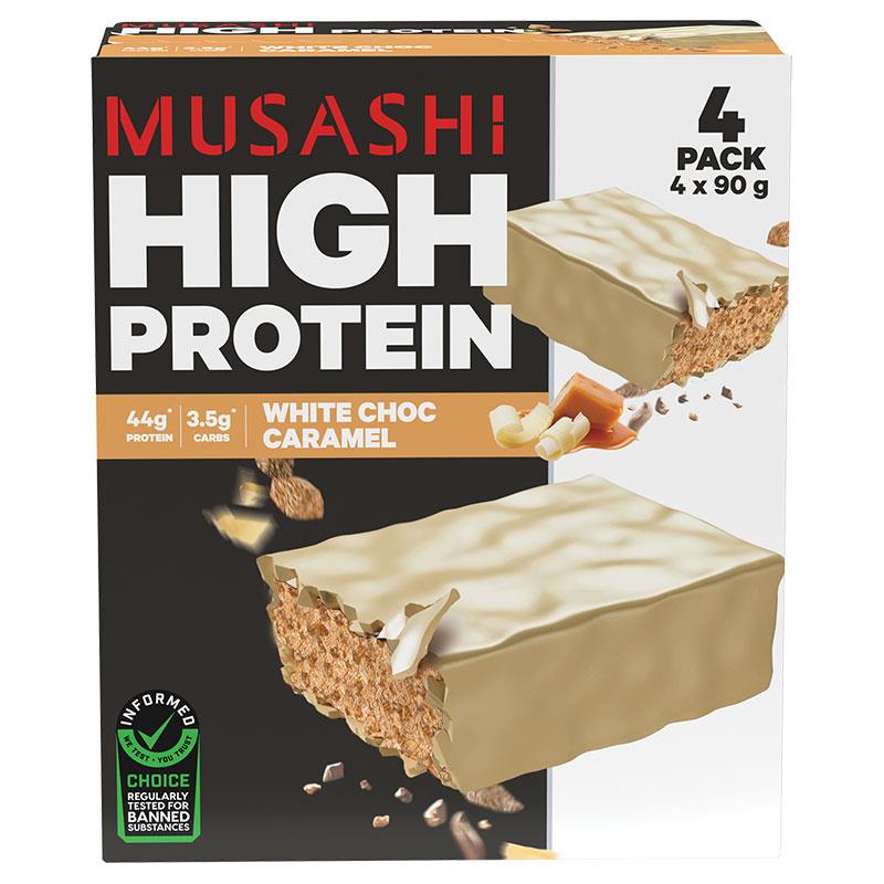 Thanh bổ sung protein Musashi High Protein Bar