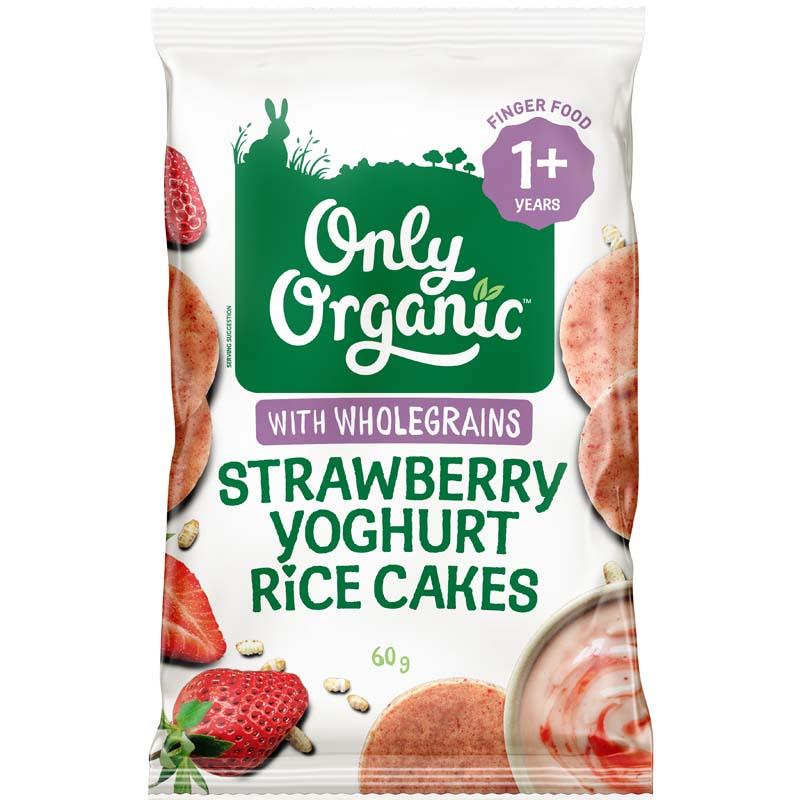 Bánh gạo ăn dặm Only Organic Yoghurt Rice Cake