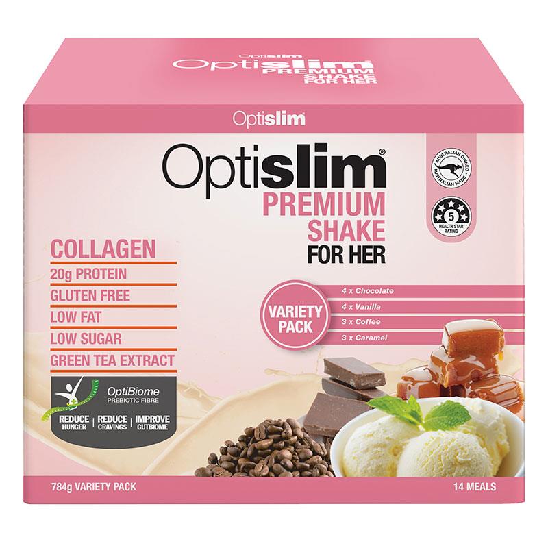 Thực phẩm hỗ trợ giảm cân cho nữ Optislim For Her Premium