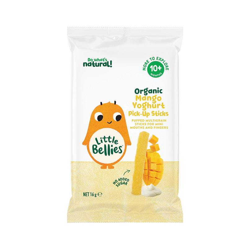 Bánh que ăn dặm Little Bellies Organic Yoghurt Pick Up Sticks