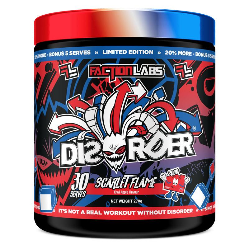 Bột uống tăng năng lượng trước khi tập Faction Labs Disorder