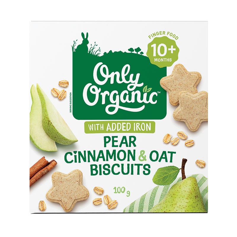Bánh quy ăn dặm Only Organic Biscuits