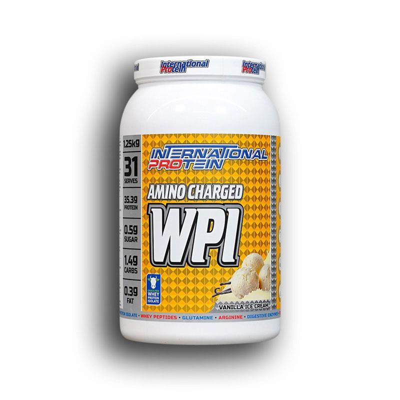 Bột đạm Whey Isolate International Protein Amino Charged WPI