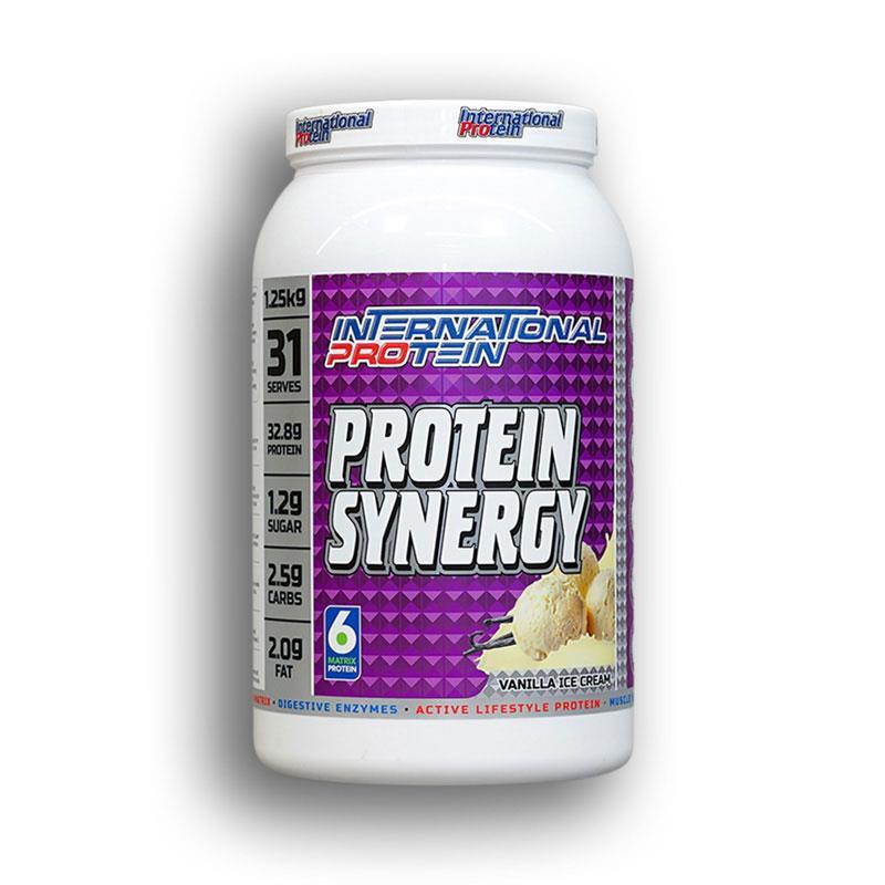 Bột bổ sung protein International Protein Synergy 5