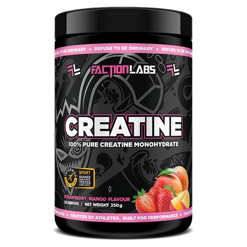 Bột bổ sung Creatine Faction Labs 100% Pure Creatine Monohydrate