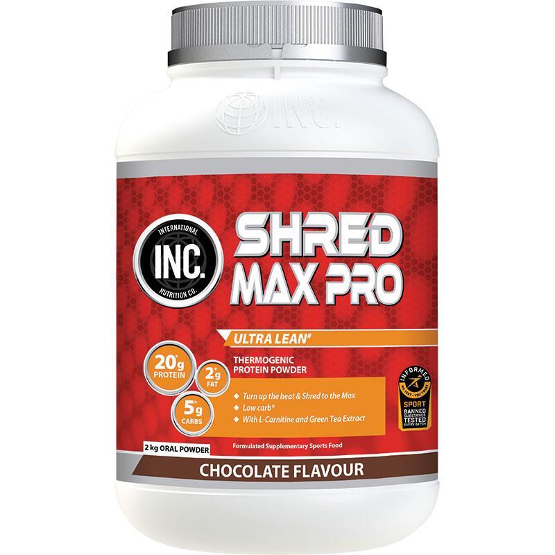 Bột protein hỗ trợ đốt mỡ INC. Shred Max Pro