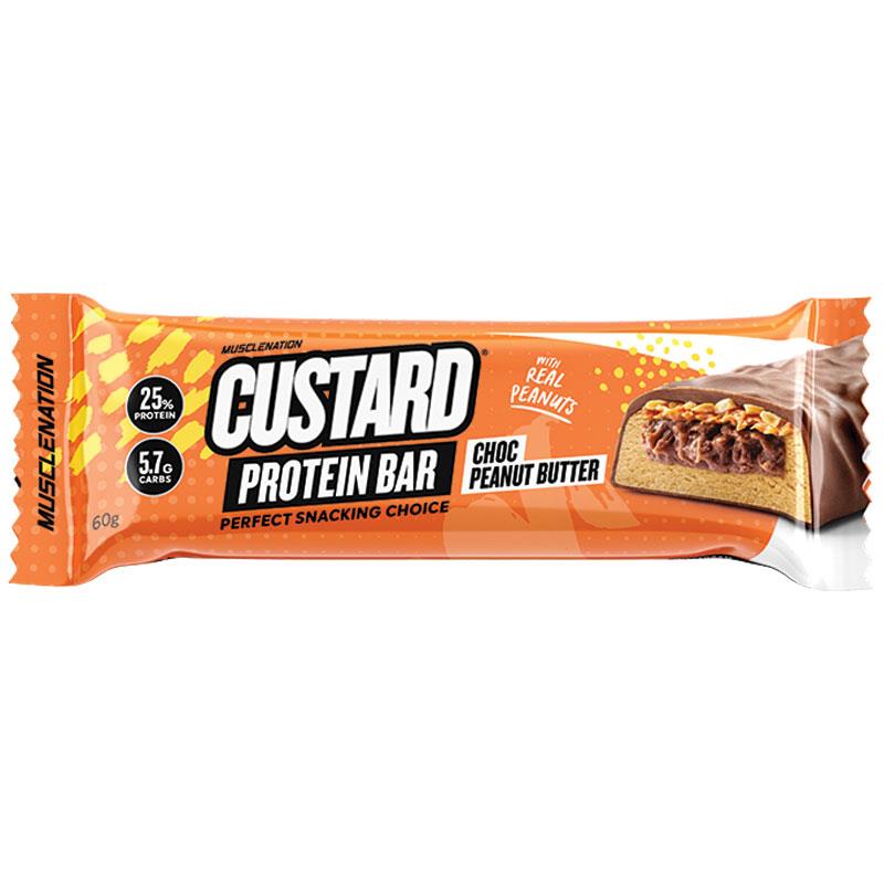Thanh protein Muscle Nation Custard Protein Bar