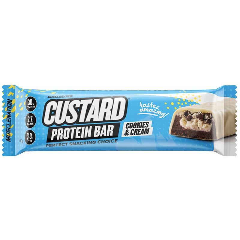 Thanh protein Muscle Nation Custard Protein Bar