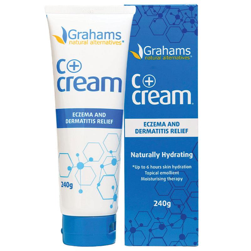 Kem bôi hỗ trợ chàm và viêm da Grahams C+ Eczema & Dermatitis Cream