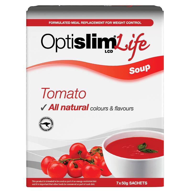 Súp ăn kiêng vị cà chua OptiSlim Life Soup Tomato