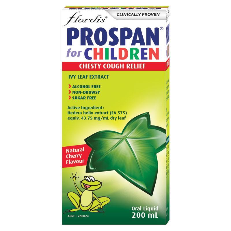 Siro ho Prospan cho bé Chesty Cough Children's (Ivy Leaf) 200ml | Sản phẩm Úc chính hãng