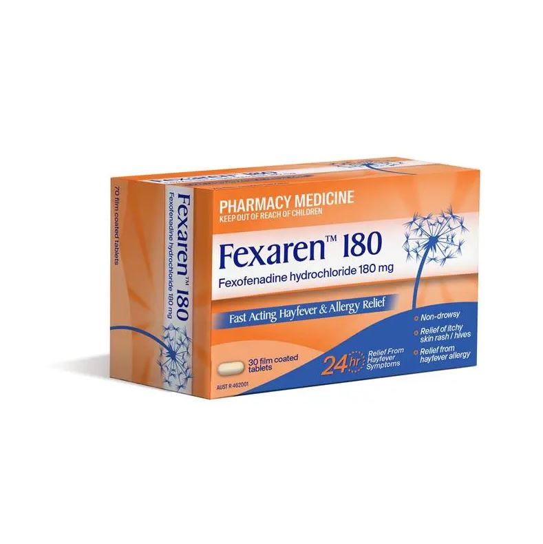 Viên uống chống dị ứng Fexaren 180mg